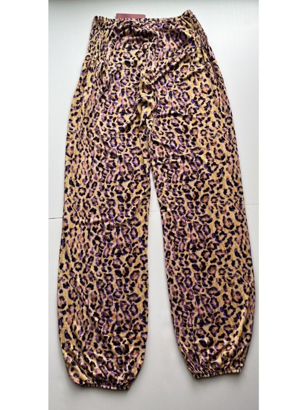 Tigerlily Atzaro Pink Leopard Print Lounge Pants Size 6 - Picture 7 of 14